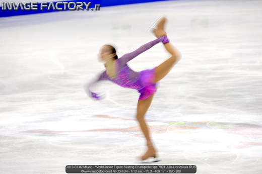 2013-03-02 Milano - World Junior Figure Skating Championships 7921 Julia Lipnitskaia RUS